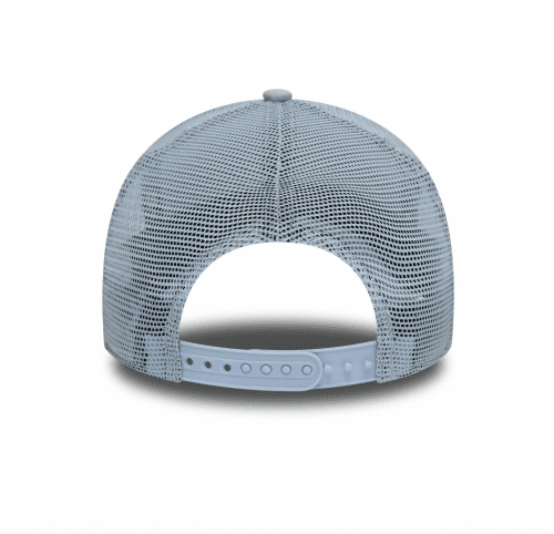 New Era Kids 9Forty LA Dodgers League Essential A-Frame Trucker Adjustable Cap - Pastel Blue