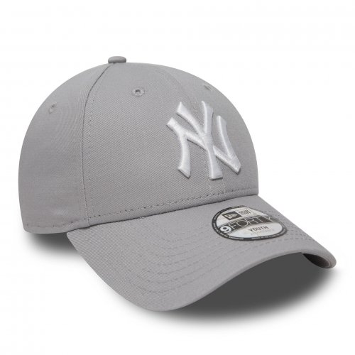 New Era Kids 9Forty League Essential New York Yankees Cap - Grey
