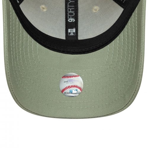 New Era Kids 9Forty New York Yankees Youth MLB Cap - Cream / Pastel Green