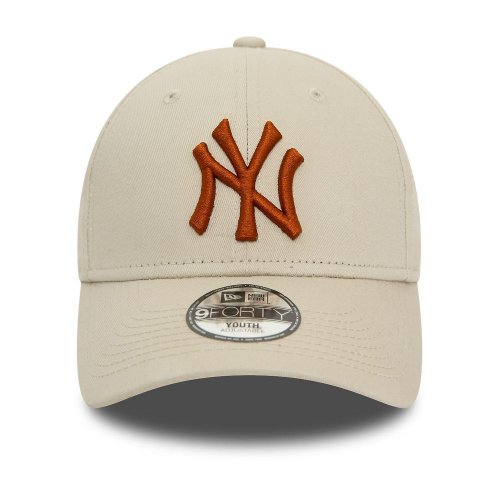 New Era Kids League Essential 9Forty NY Yankees - Stone / Brown