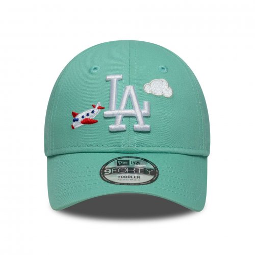 New Era Toddler 9Forty New York Yankees MLB Plane Icon Cap - Pastel Green