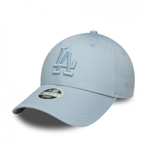 New Era Women's 9Forty LA Dodgers MLB Metallic Logo Cap - Pastel Blue
