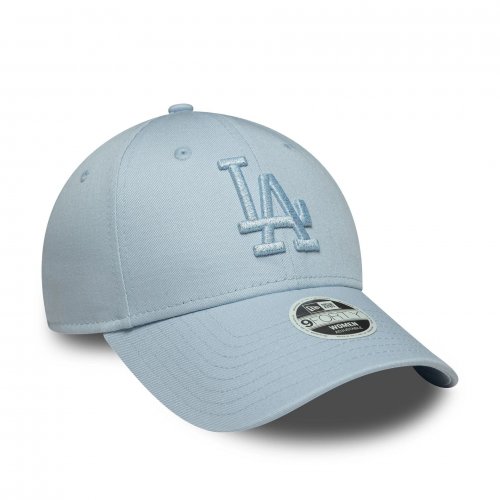 New Era Women's 9Forty LA Dodgers MLB Metallic Logo Cap - Pastel Blue