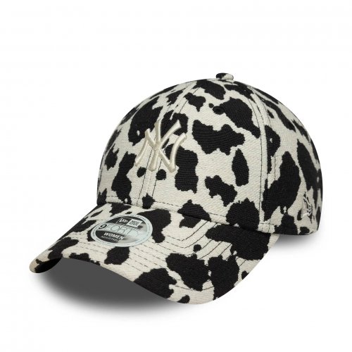 New Era Women's 9Forty New York Yankees MLB Cow Midi Cap - Black