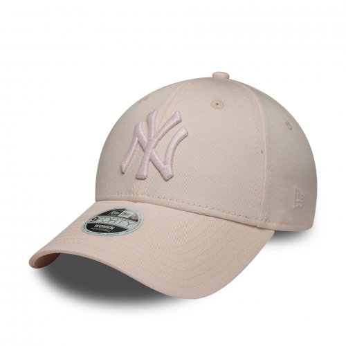 New Era Women's 9Forty New York Yankees MLB Metallic Logo Cap - Pastel Pink