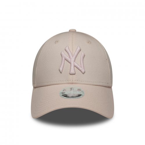 New Era Women's 9Forty New York Yankees MLB Metallic Logo Cap - Pastel Pink