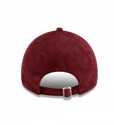 New Era Women's 9Twenty New York Yankees Cord Adjustable Cap - Dark Red / Pink