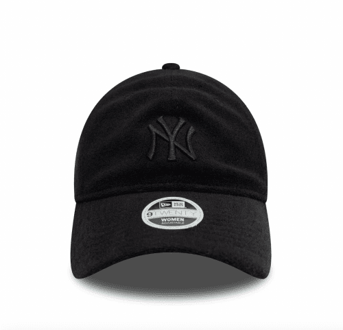 New Era Women's 9Twenty New York Yankees Towelling Adjustable Cap - Black