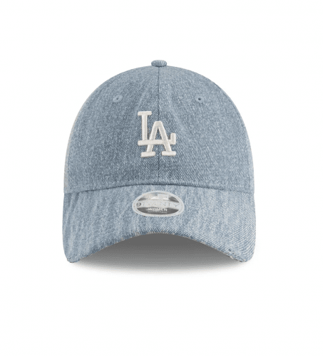 New Era Womens Acid Denim 9Twenty Los Angeles Dodgers - Blue / White