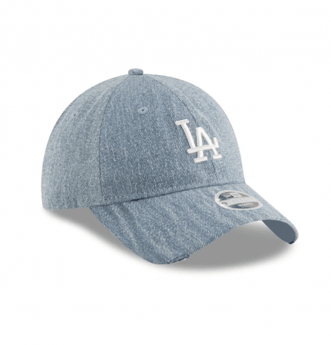 New Era Womens Acid Denim 9Twenty Los Angeles Dodgers - Blue / White