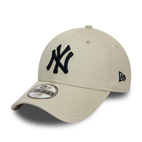 New Era 940 Kids League Essential New York Yankees Cap - Stone