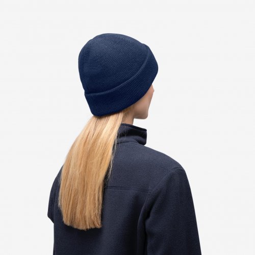 Norrøna /29 Heavy Cotton Beanie - Indigo Night Melange