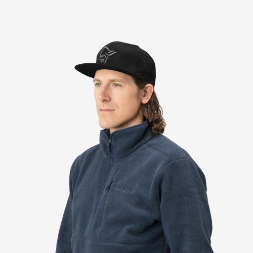 Norrøna /29 Snap Back Cap - Caviar