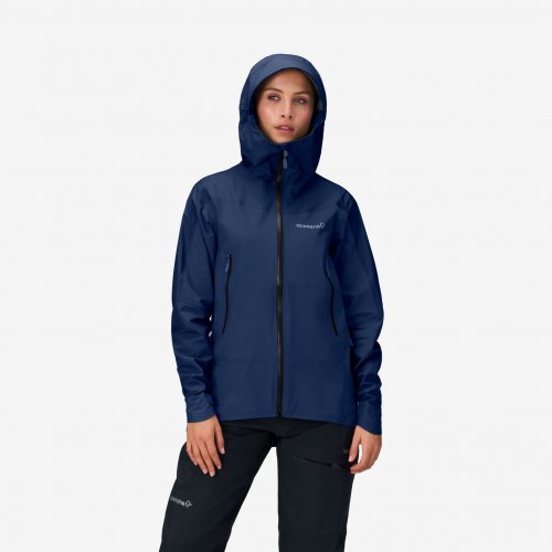 Norrøna Falketind Gore-Tex Jacket Womens - Indigo Night Blue