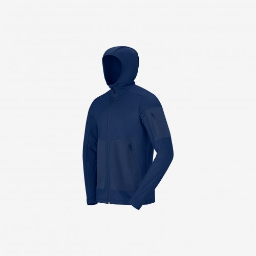 Norrøna Falketind Warm2 Stretch Hood Men - Indigo Night