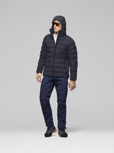 Norrøna Femund Down700 Zip Hood Men - Caviar