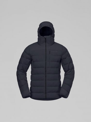 Norrøna Femund Down700 Zip Hood Men - Caviar