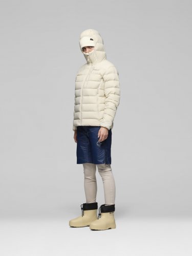 Norrøna Femund Down700 Zip Hood Women - Oatmeal