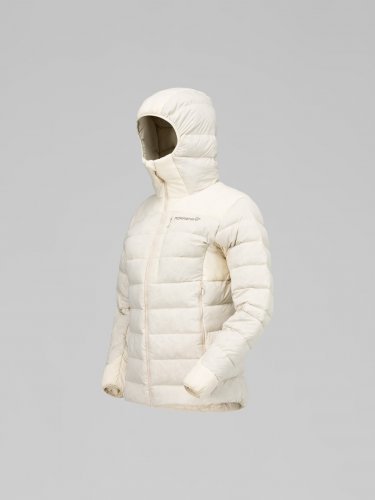 Norrøna Femund Down700 Zip Hood Women - Oatmeal