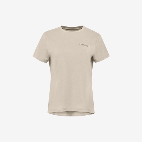 Norrøna Femund Tech T-Shirt Women - Oatmeal