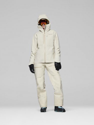 Norrøna Lofoten Gore-Tex Insulated Jacket Women - Oatmeal