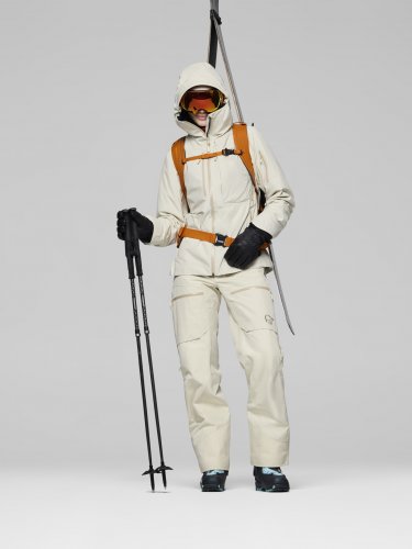 Norrøna Lofoten Gore-Tex Insulated Jacket Women - Oatmeal