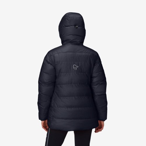 Norrøna Trollveggen Down800 Hood Women - Caviar