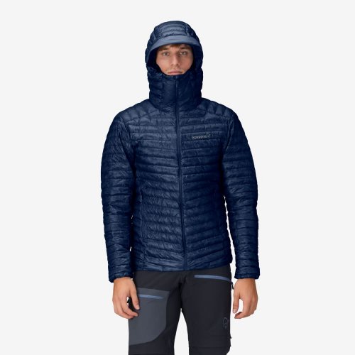 Norrøna Trollveggen Superlight Down800 Hood Men - Indigo Night