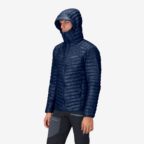Norrøna Trollveggen Superlight Down800 Hood Men - Indigo Night