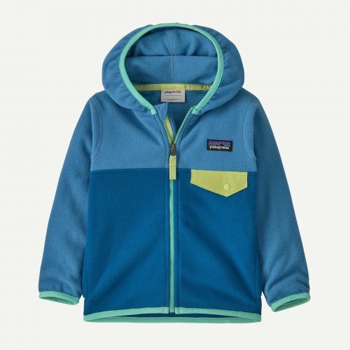 Patagonia Baby Micro D Snap-T Jacket - Aquatic Blue