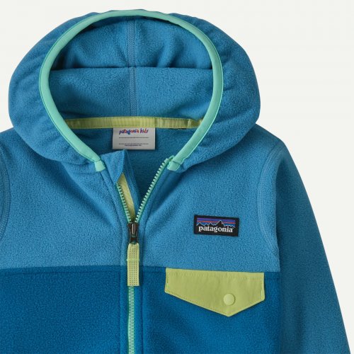 Patagonia Baby Micro D Snap-T Jacket - Aquatic Blue