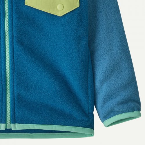Patagonia Baby Micro D Snap-T Jacket - Aquatic Blue