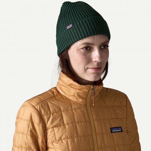 Patagonia Fishermans Rolled Beanie - Cascade Green