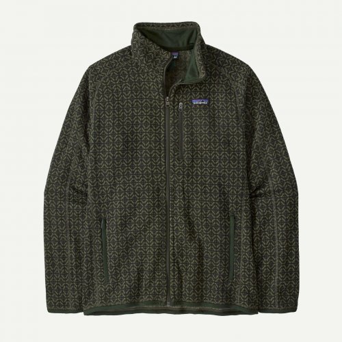 Patagonia Men's Better Sweater Jacket - Scales: Old Growth Green