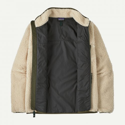 Patagonia Men's Classic Retro-X Jacket - Dark Natural / Basin Green