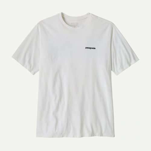 Patagonia Men's P-6 Logo Responsibili-Tee - Fiber White