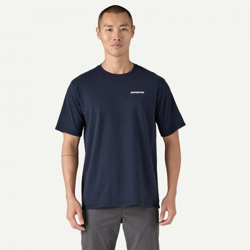 Patagonia Men's P-6 Logo Responsibili-Tee - New Navy