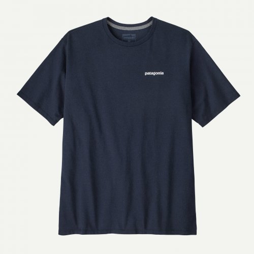 Patagonia Men's P-6 Logo Responsibili-Tee - New Navy
