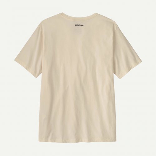 Patagonia Men's Fitz Roy Massif Pocket Tee - Undyed Natural
