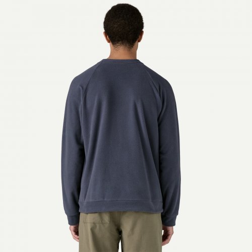 Patagonia Ms Micro D Crewneck - Smolder Blue