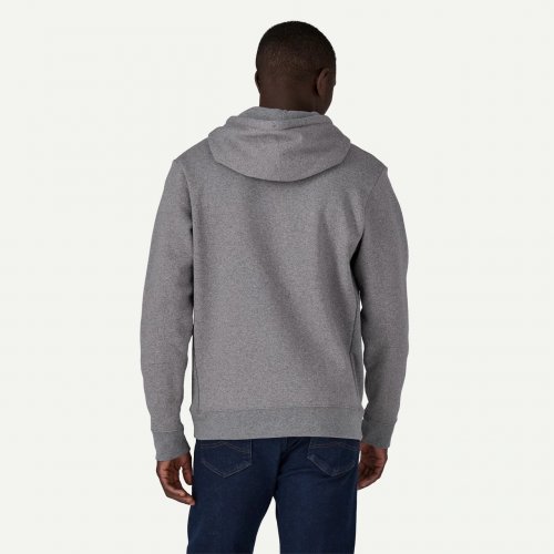 Patagonia Ms P-6 Label Uprisal Hoody - Gravel Heather