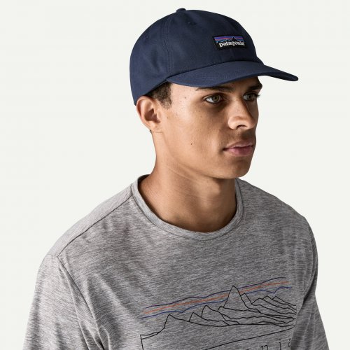 Patagonia P-6 Label Trad Cap - New Navy