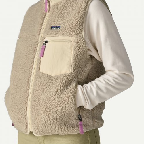 Patagonia Women's Classic Retro-X Vest - Natural / Light Violet