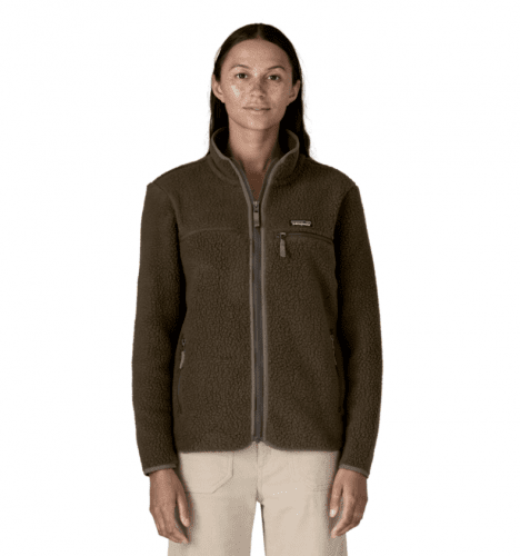 Patagonia Women's Retro Pile Fleece Jacket - Otter Brown