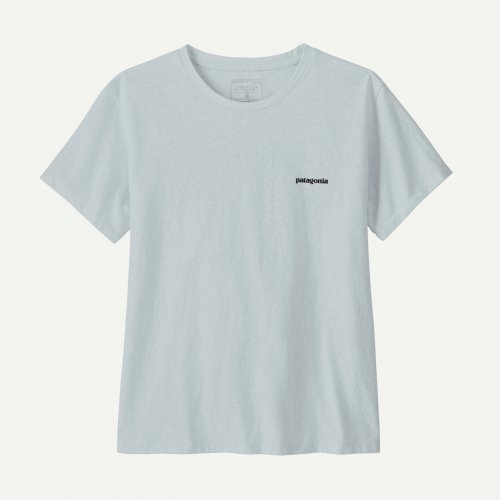 Patagonia Women's P-6 Logo Responsibili-Tee - Fiber White