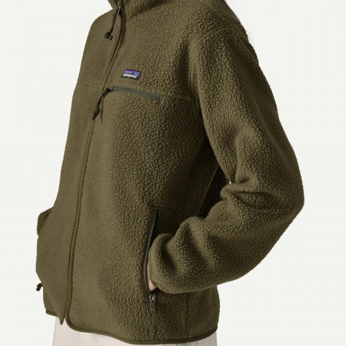 Patagonia Women's Retro Pile Fleece Jacket - Basin Green