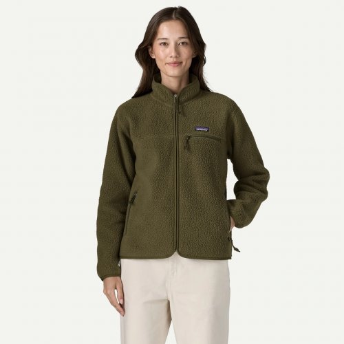 Patagonia Women's Retro Pile Fleece Jacket - Basin Green