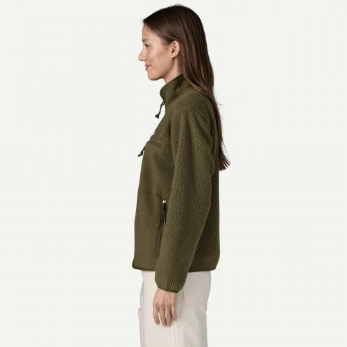 Patagonia Women's Retro Pile Fleece Jacket - Basin Green