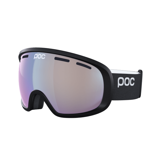 POC Fovea Photochromatic Ski Goggles - Uranium Black / Changeable Sky Blue
