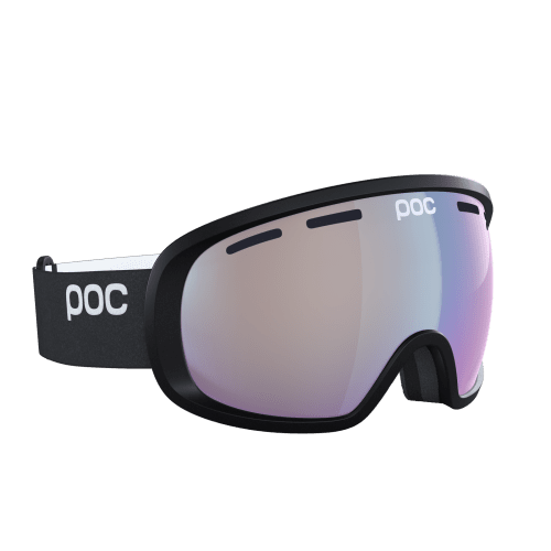 POC Fovea Photochromatic Ski Goggles - Uranium Black / Changeable Sky Blue